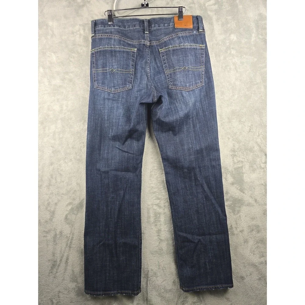 Lucky Brand 361 Vintage Fit Straight Leg Jeans Mens Size 32x30 Blue Stretch